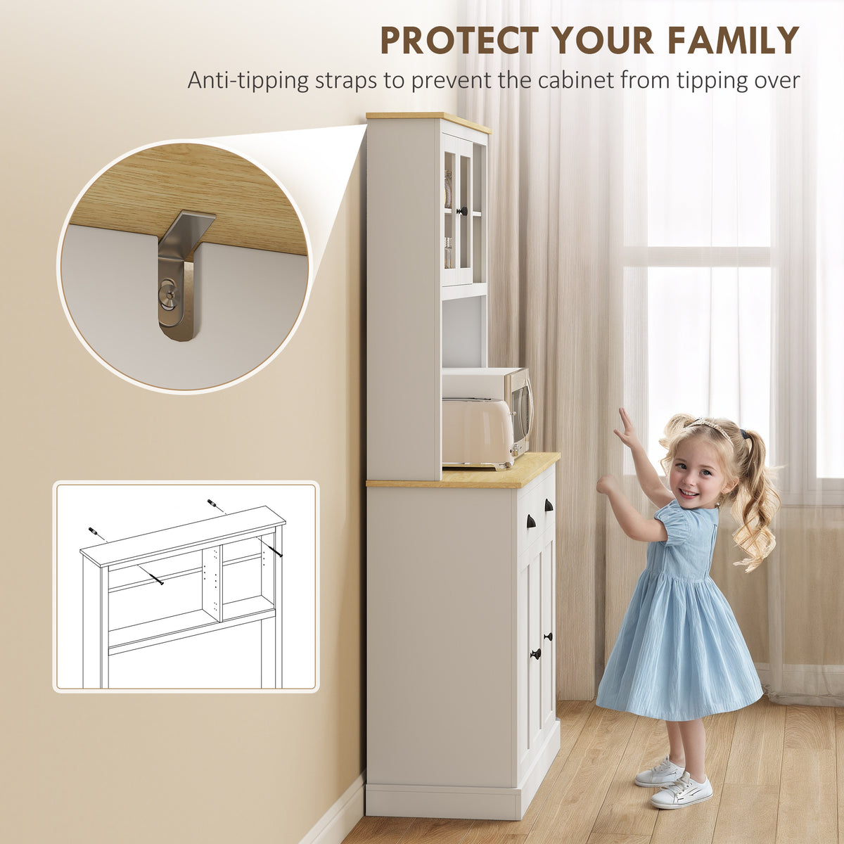 Freestanding Kitchen Cabinet