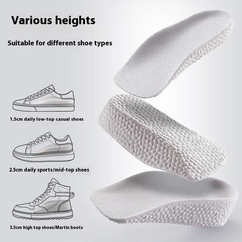 Inner Heightening Shoe Pad Invisible Arch Support Sports Insoles