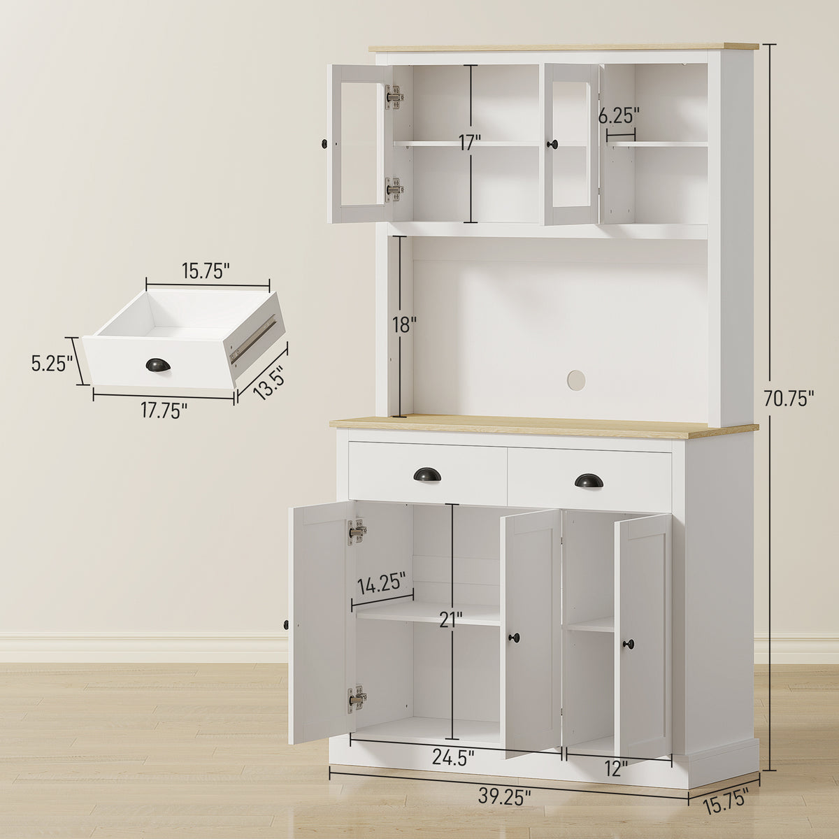 Freestanding Kitchen Cabinet