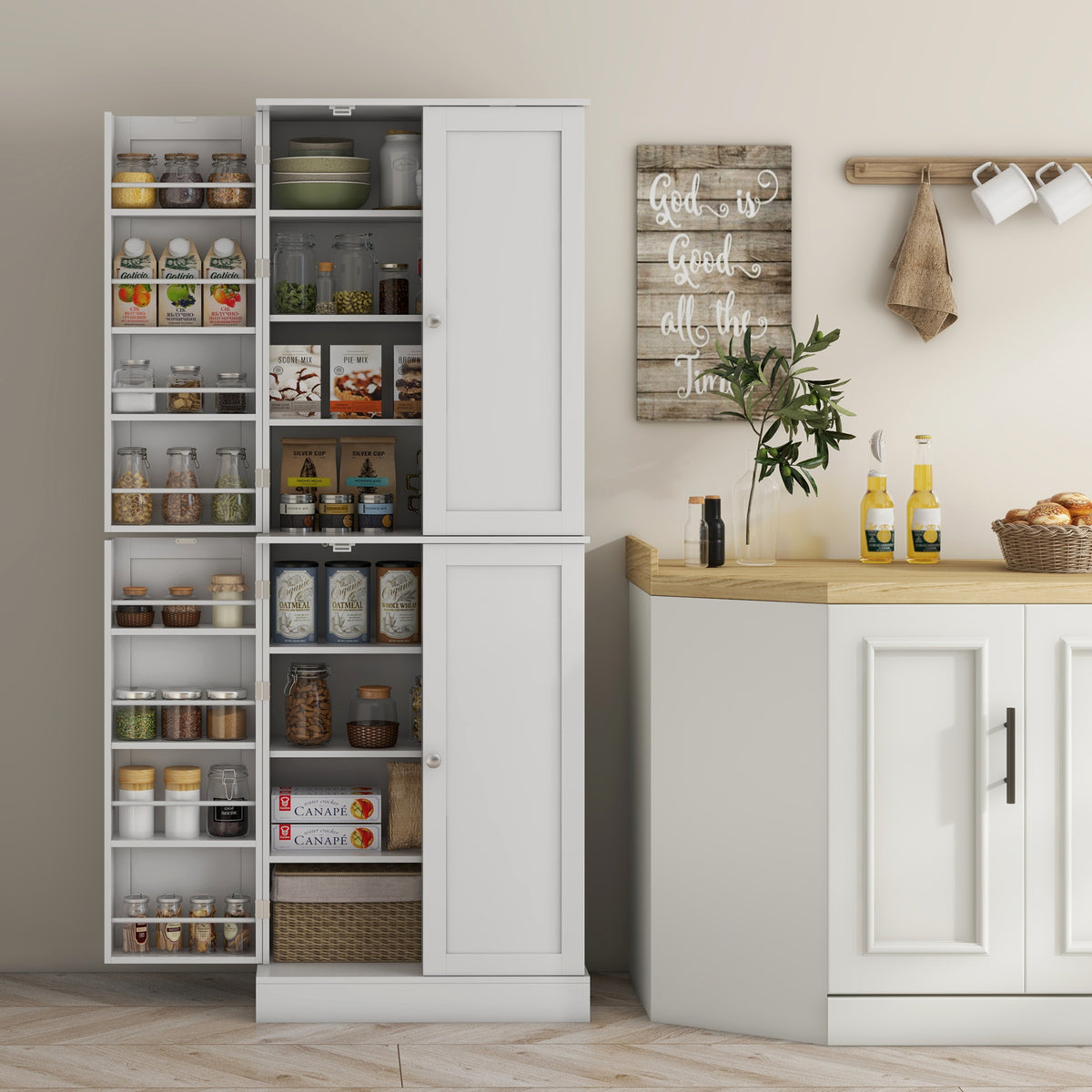 65" Kitchen Cabinet